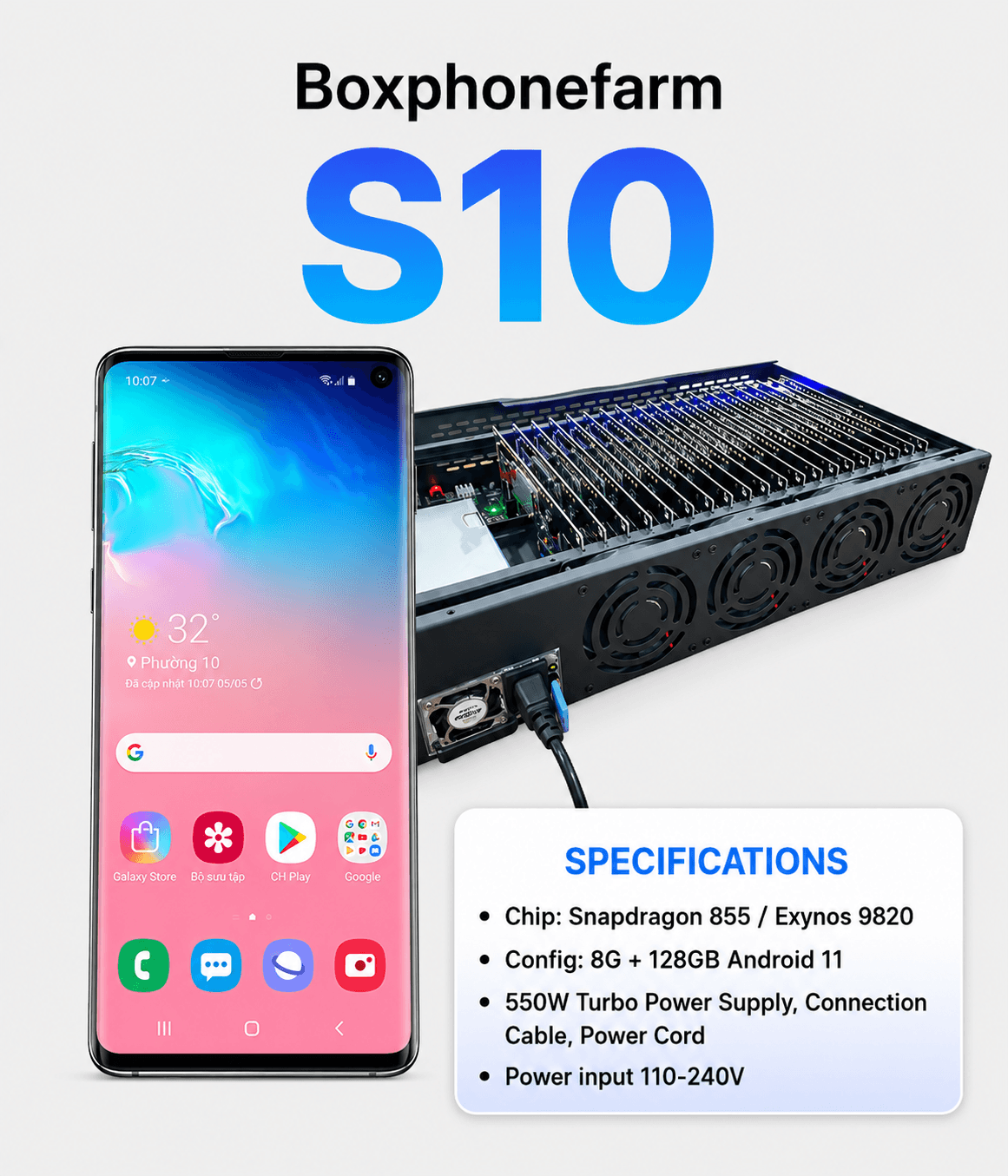 SAMSUNG S10 Farm 8+128