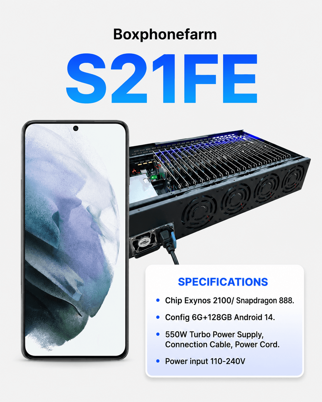 SAMSUNG S21 FE Farm 6+128
