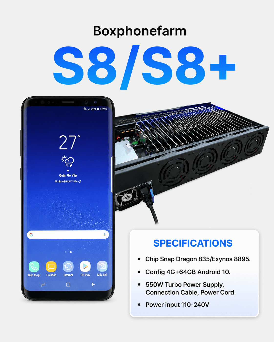 SAMSUNG S8 Farm 4+64